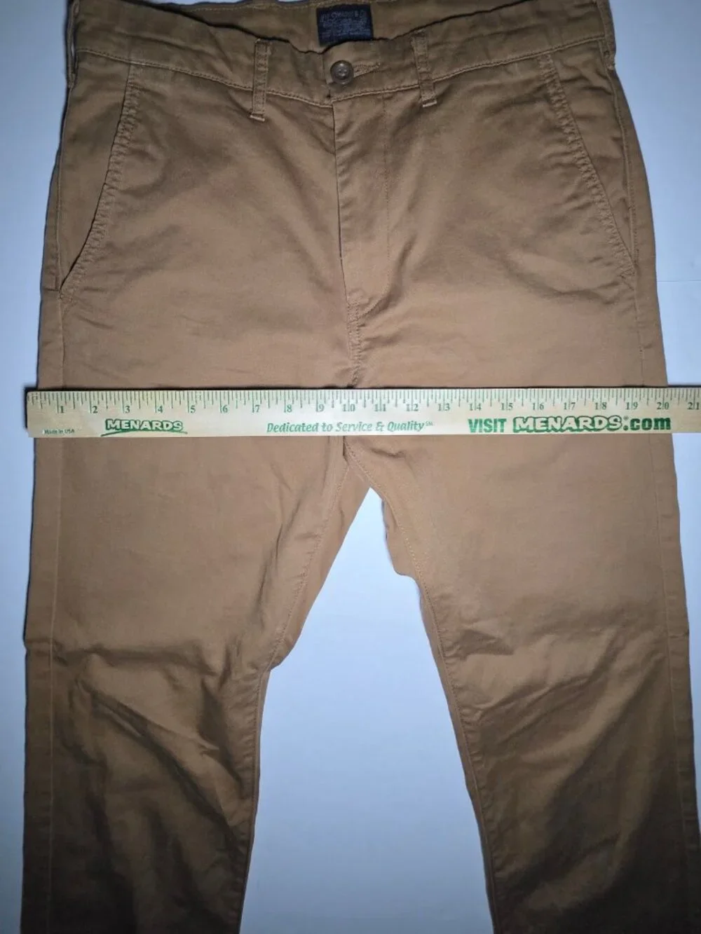 Levi Strauss Two Horse Brand Mens Caramel Brown Denim Jeans Size 30 x 32